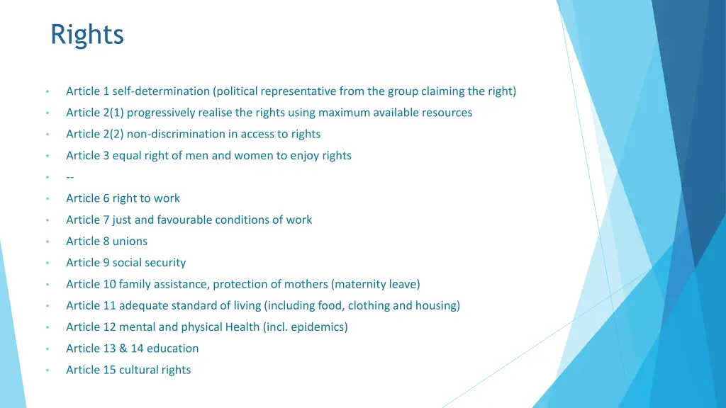 rights