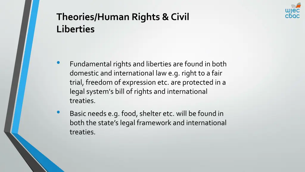 theories human rights civil liberties 5