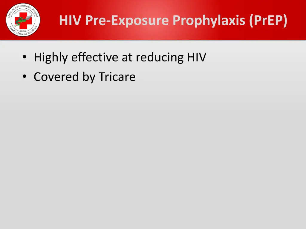 hiv pre exposure prophylaxis prep