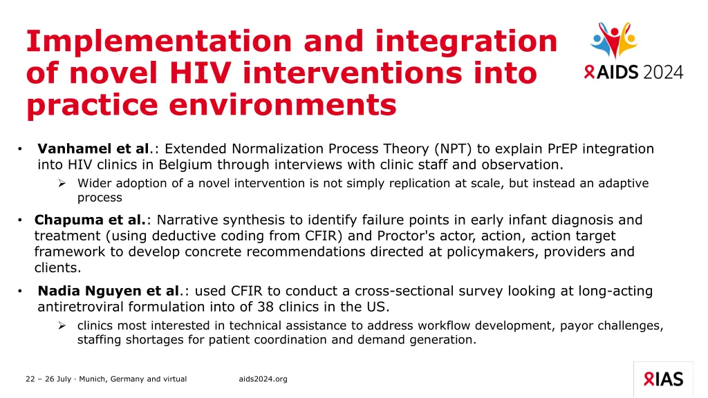 implementation and integration of novel