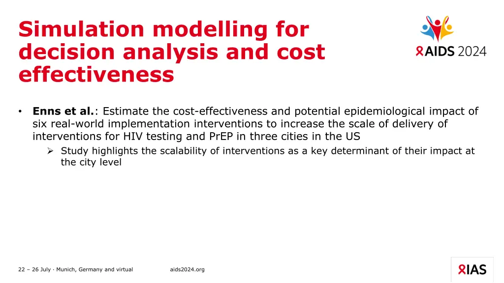 simulation modelling for decision analysis