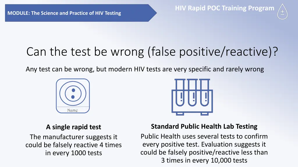 hiv rapid poc training program 14
