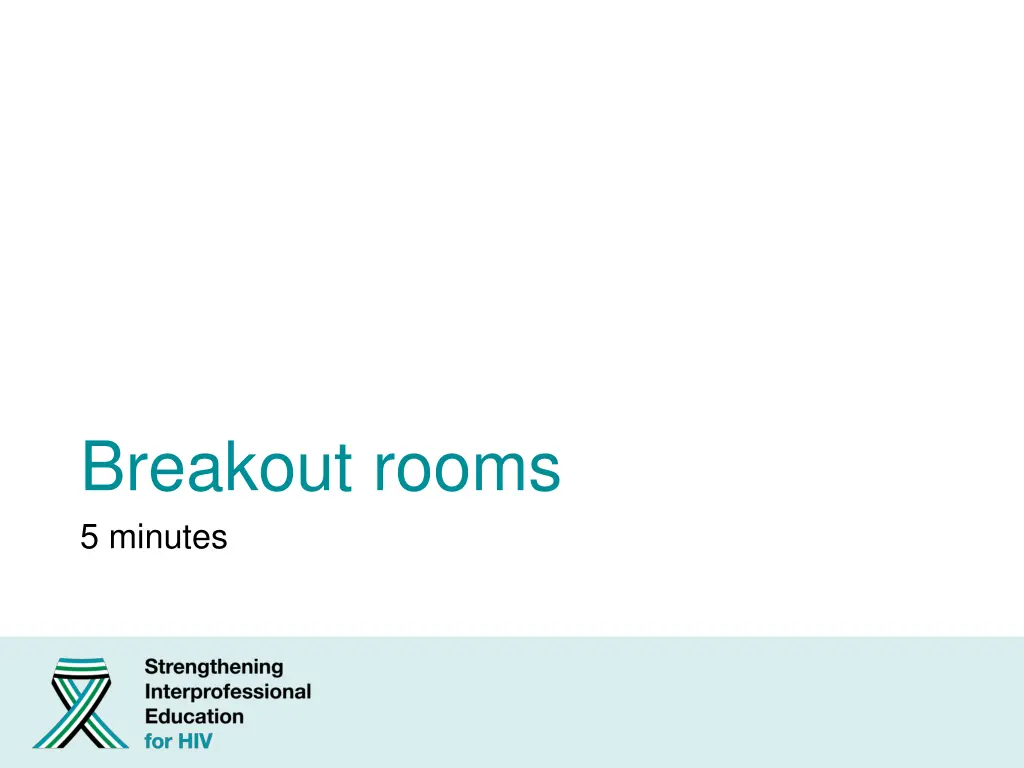 breakout rooms 5 minutes