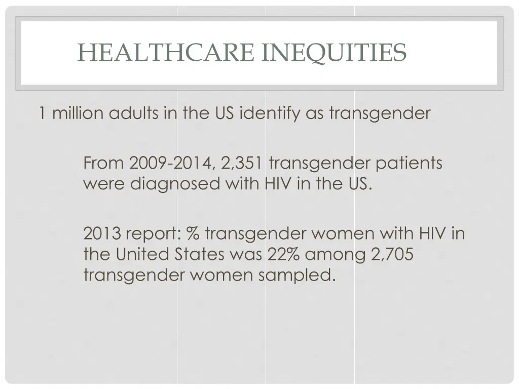 healthcare inequities
