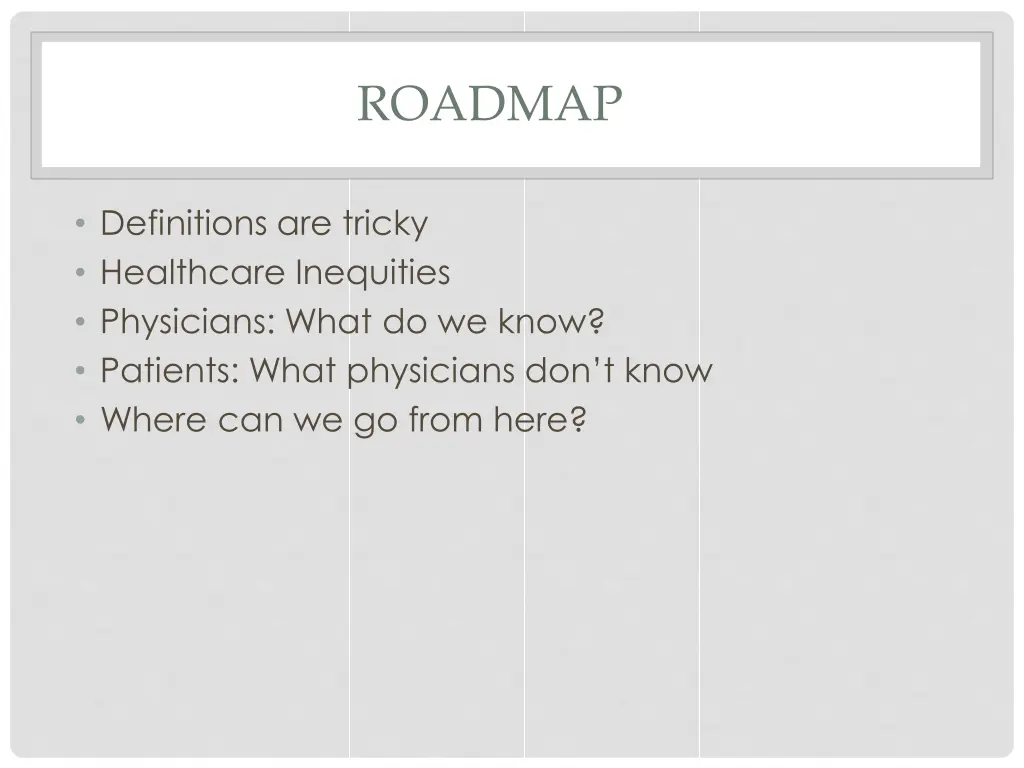roadmap