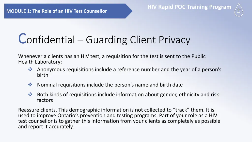 hiv rapid poc training program 14