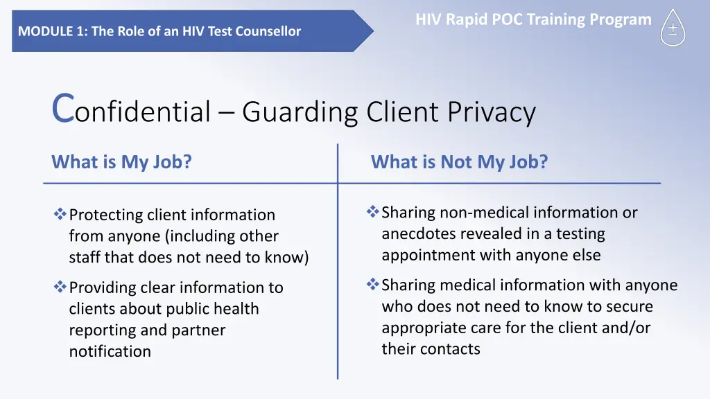 hiv rapid poc training program 16