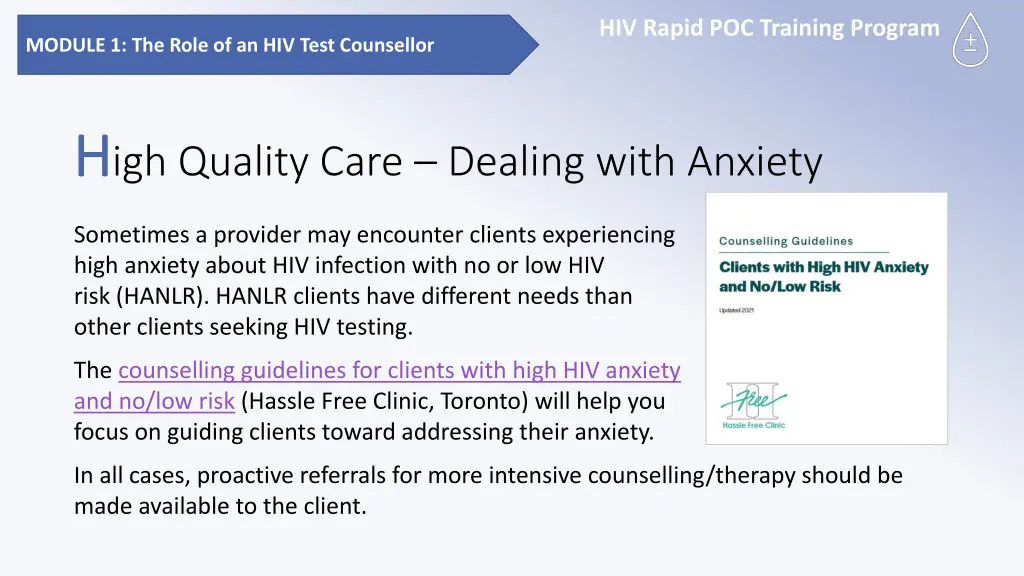 hiv rapid poc training program 18