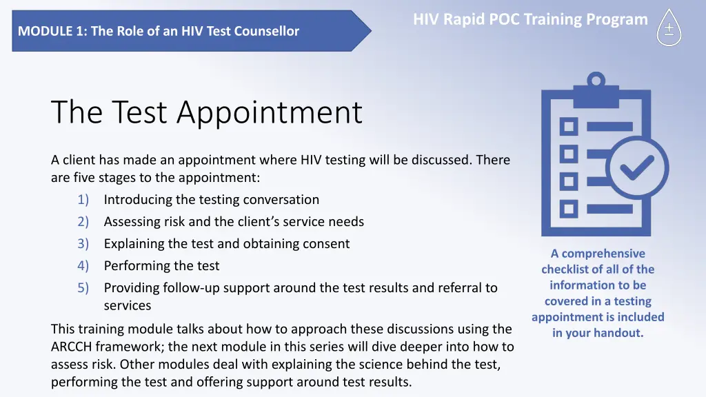 hiv rapid poc training program 3