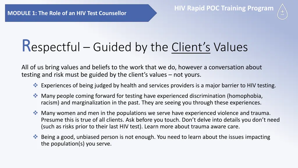 hiv rapid poc training program 7