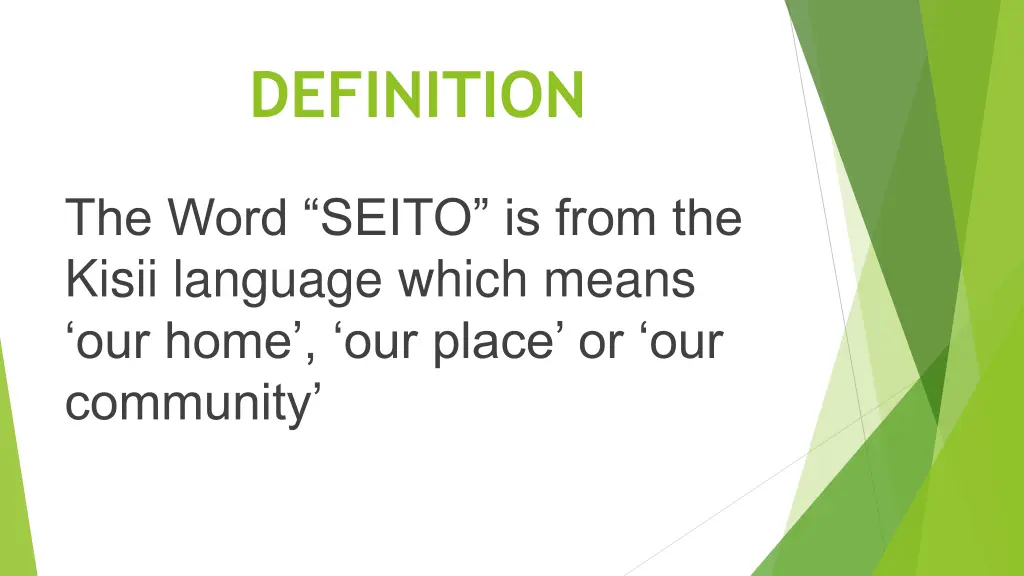 definition