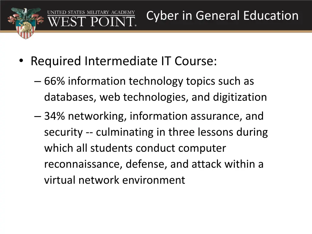 cyber in general education 1