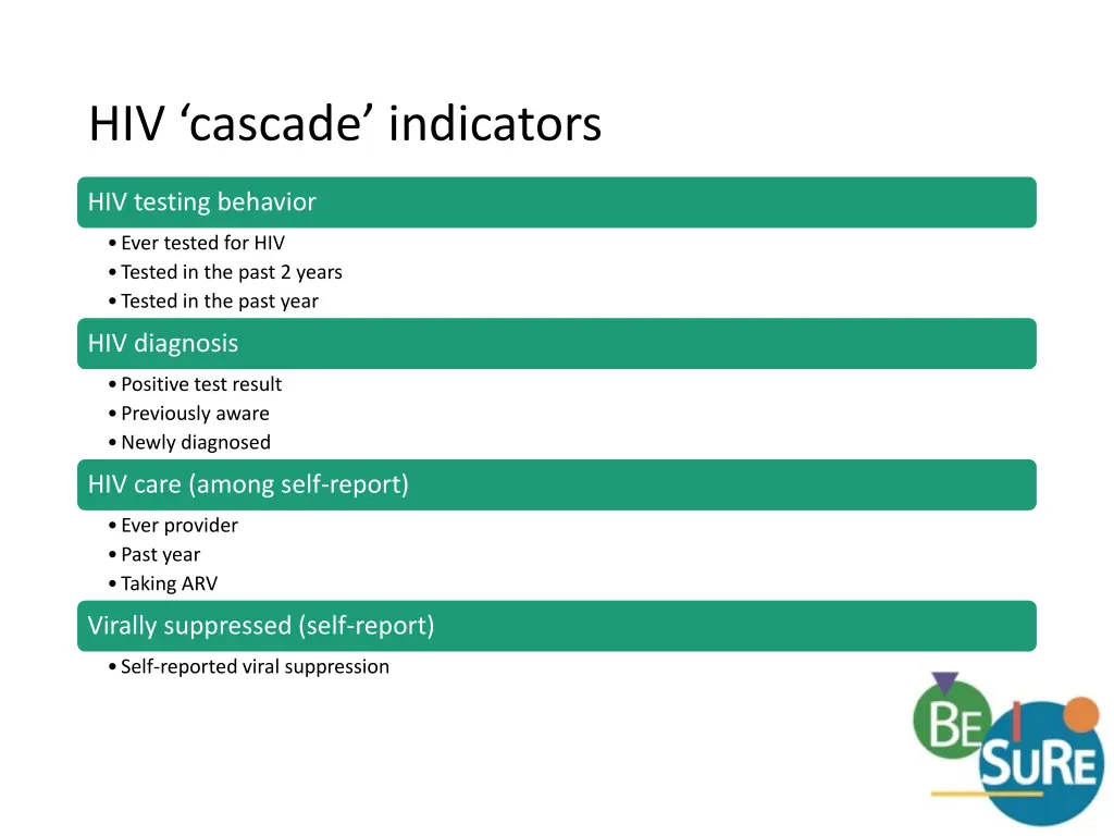 hiv cascade indicators 1