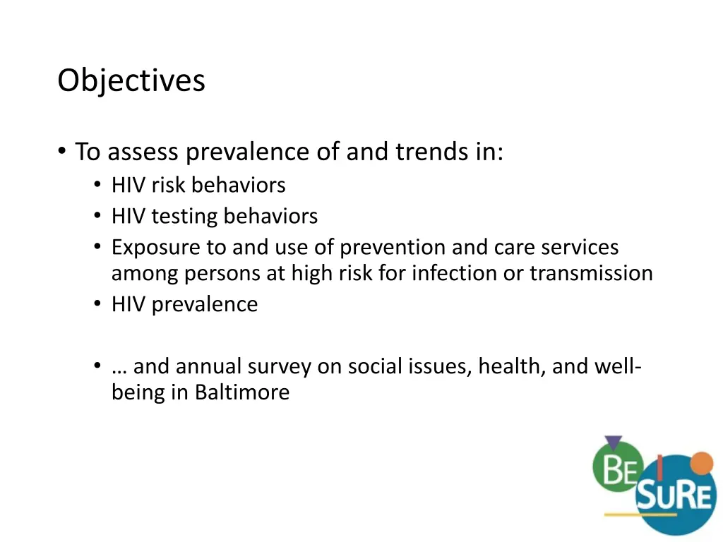 objectives