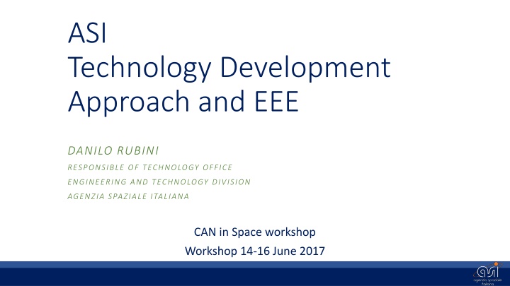 asi technology development approach and eee