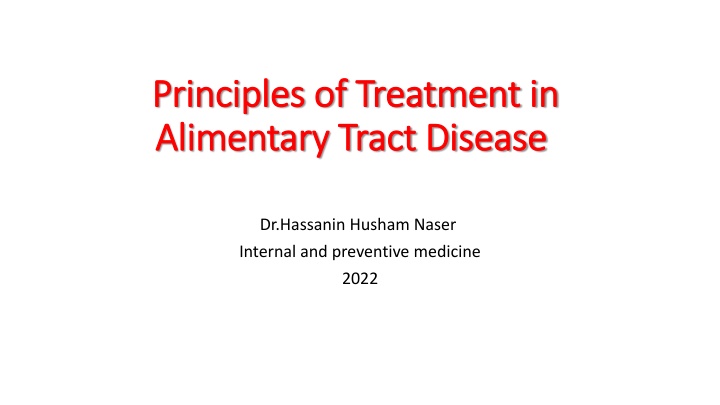 principles of treatment in principles