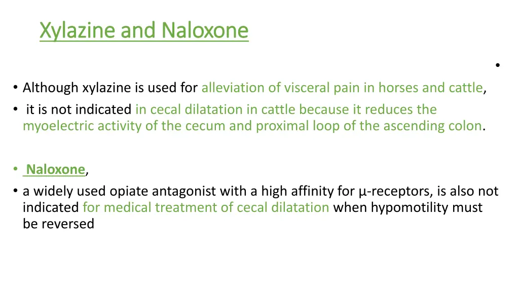 xylazine xylazine and naloxone and naloxone