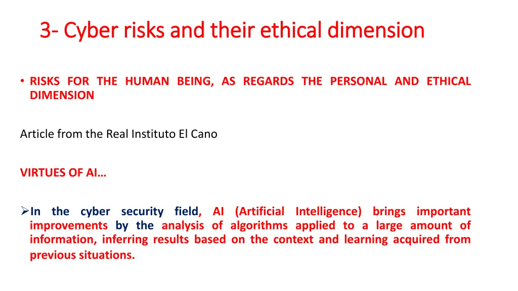 3 3 cyber risks and their ethical dimension cyber