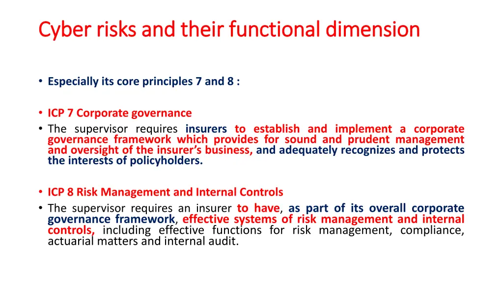 cyber risks and their functional dimension cyber