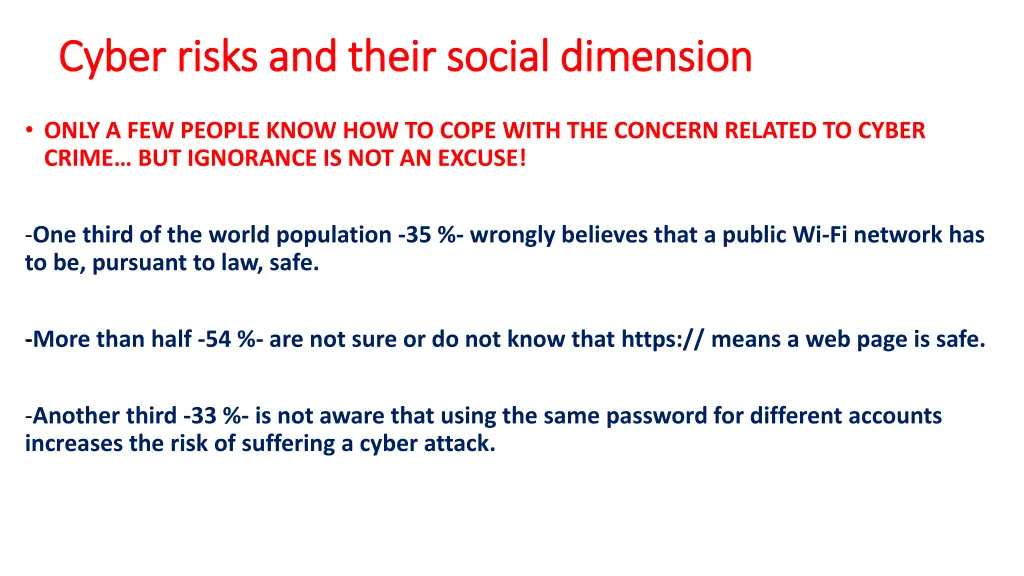 cyber risks and their social dimension cyber 3