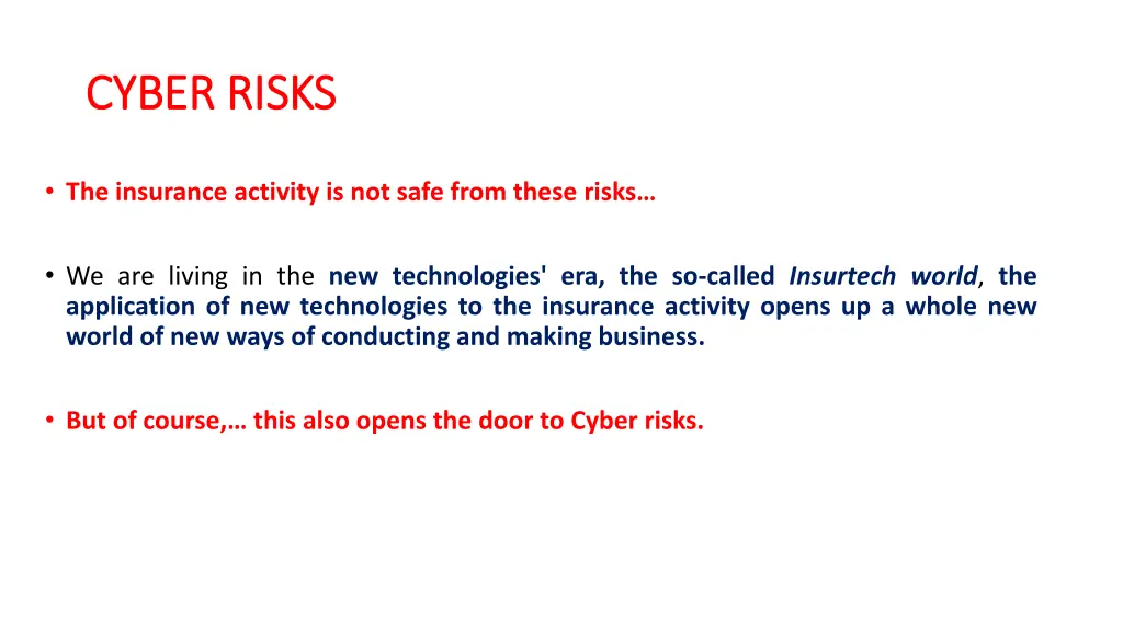 cyber risks cyber risks 2