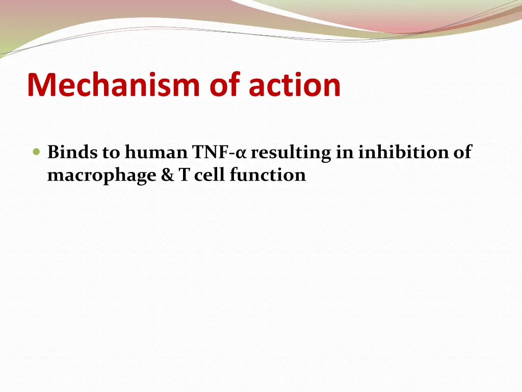 mechanism of action 1