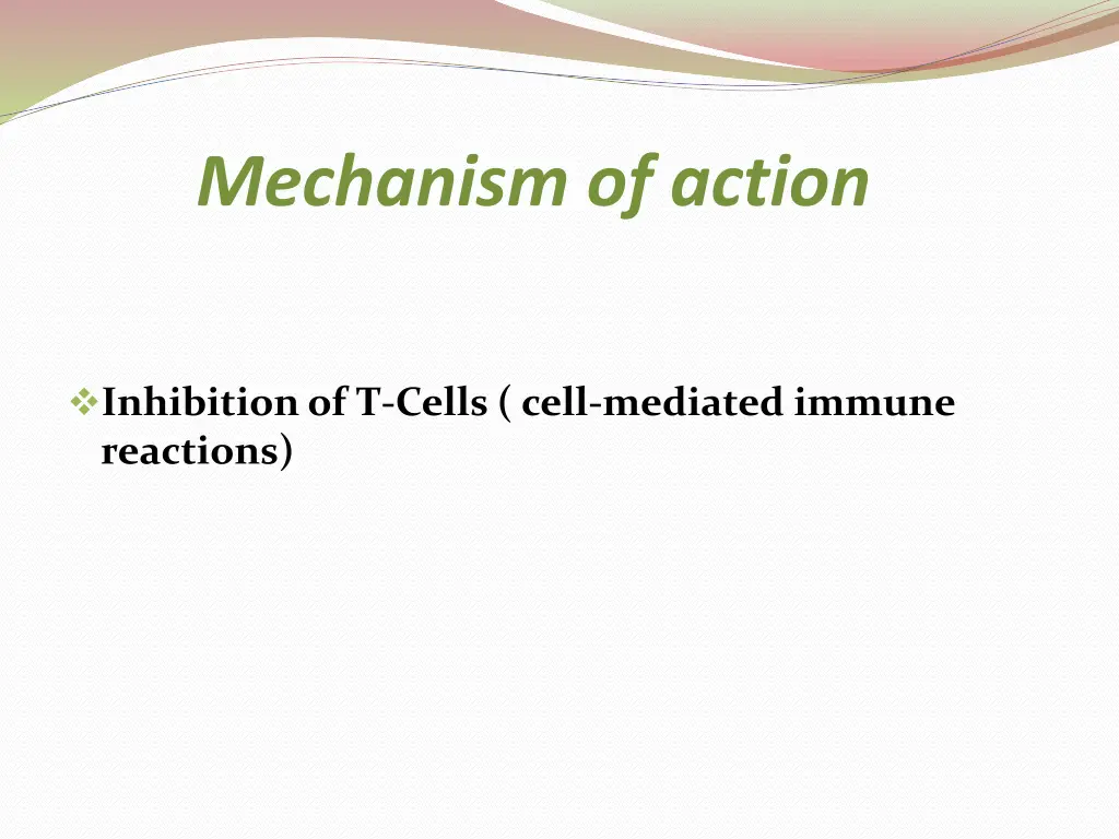mechanism of action