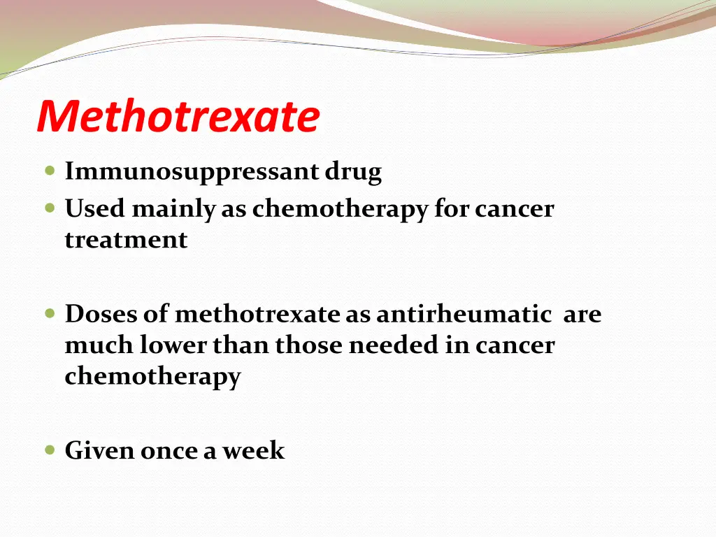 methotrexate