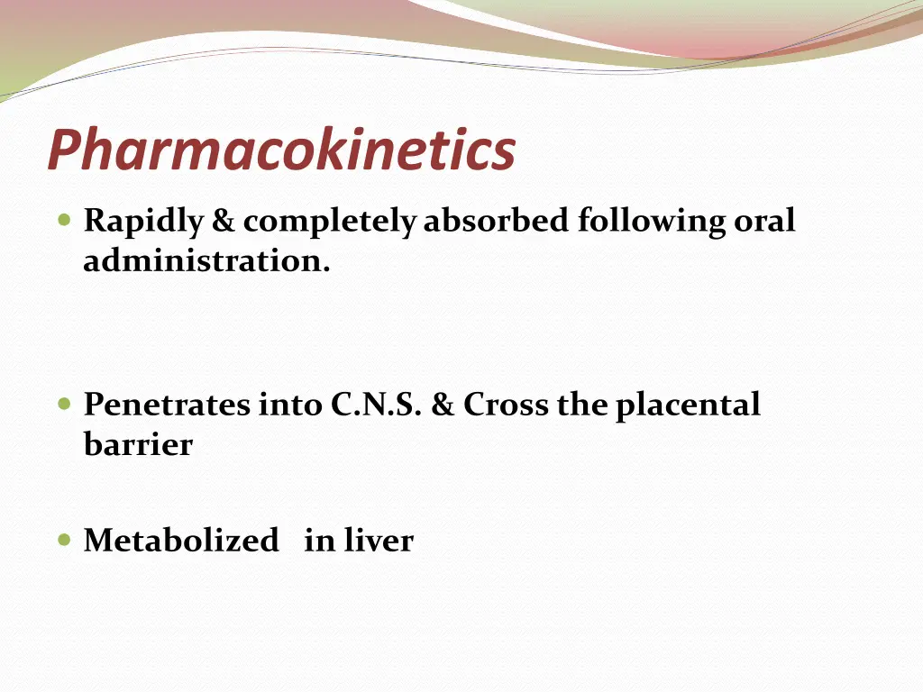 pharmacokinetics