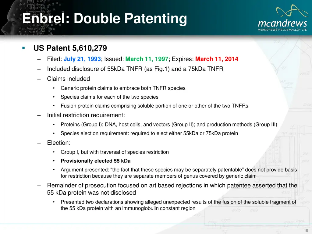 enbrel double patenting 2