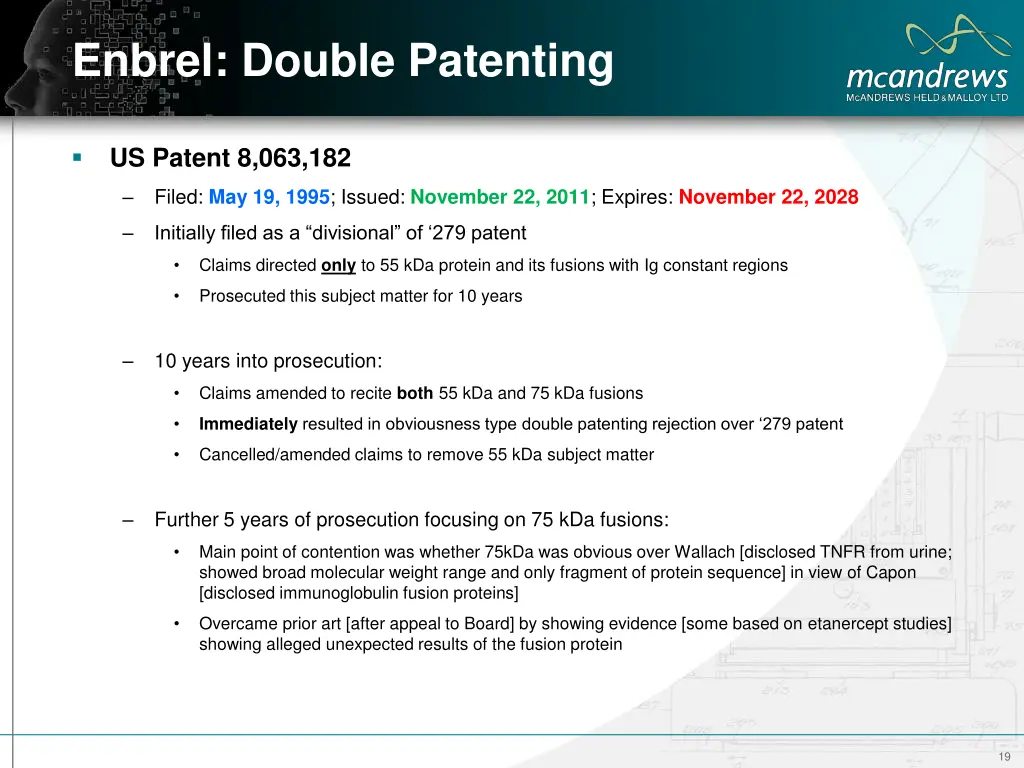 enbrel double patenting 3