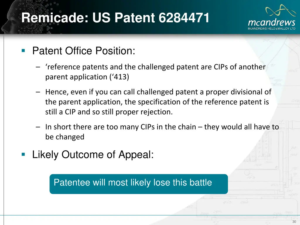 remicade us patent 6284471 4