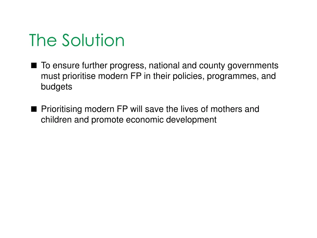 the solution