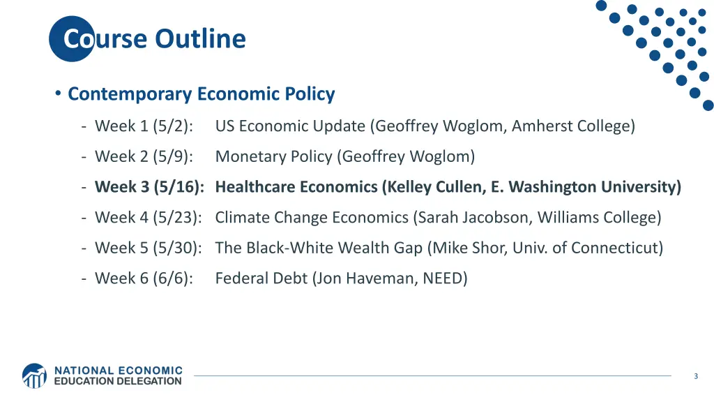 course outline