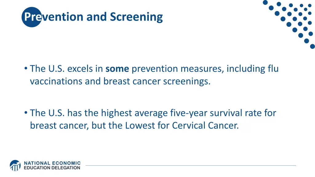 prevention and screening