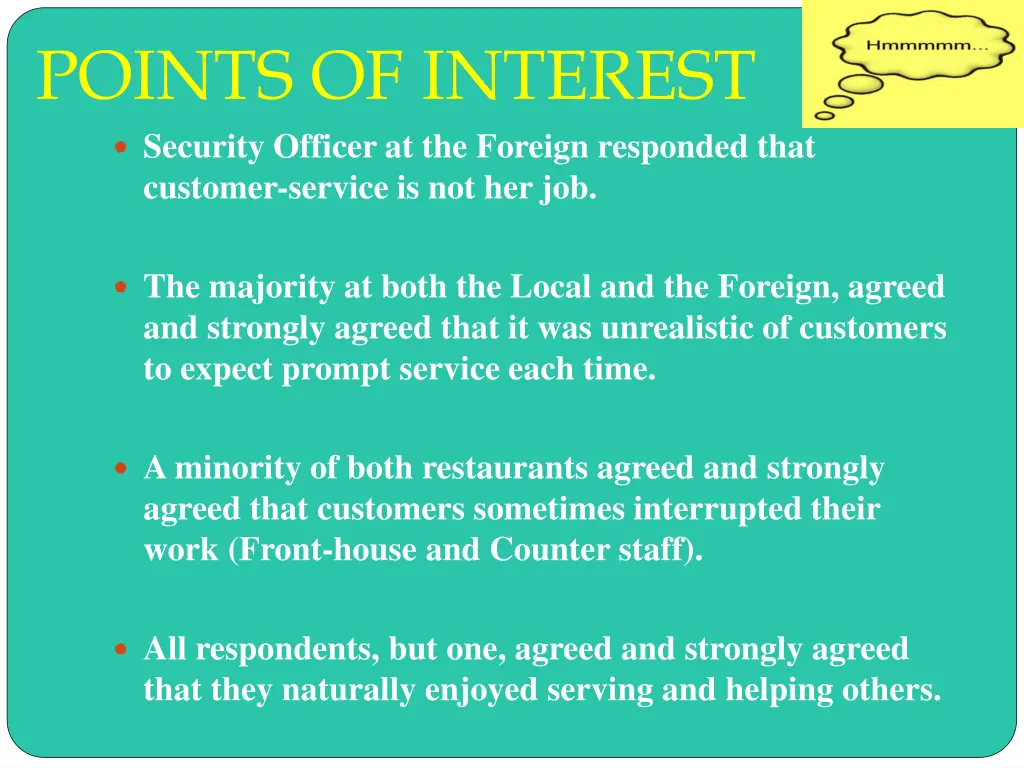 points of interest security officer