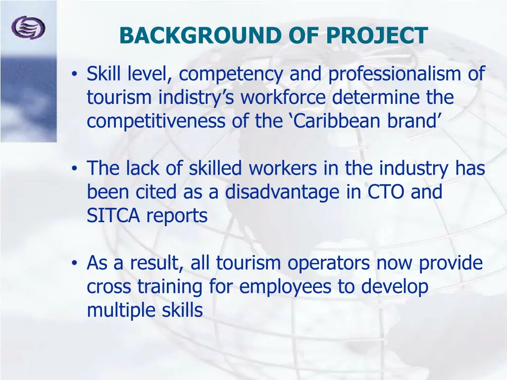 background of project