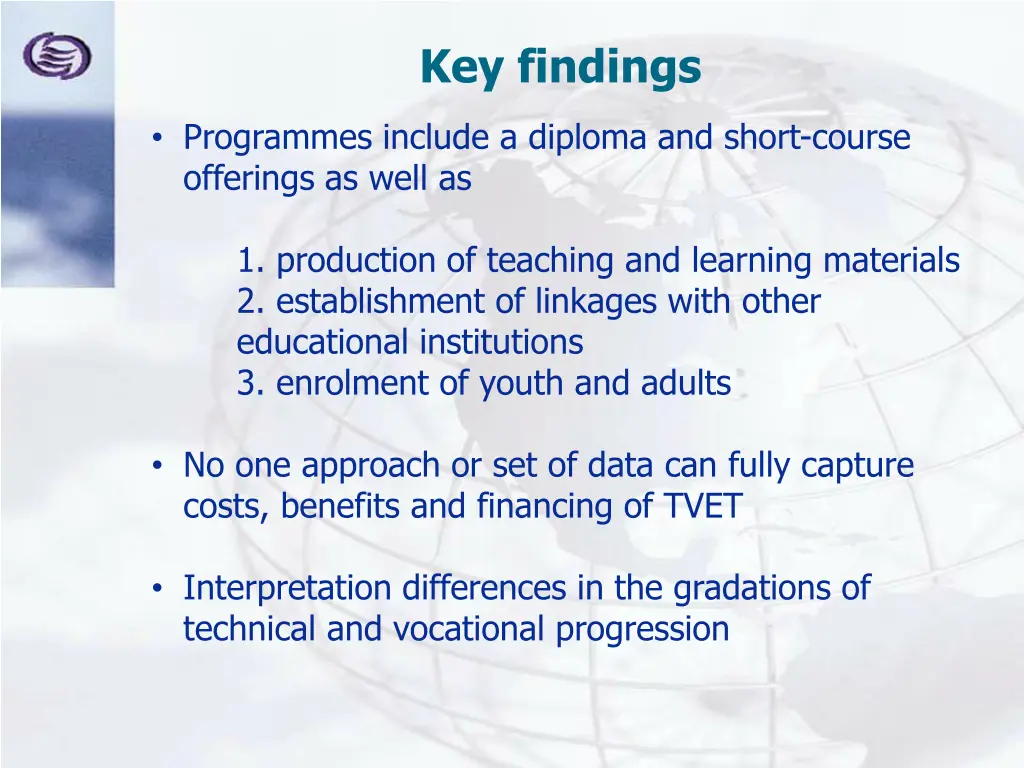 key findings 3