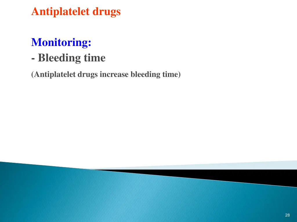 antiplatelet drugs 1