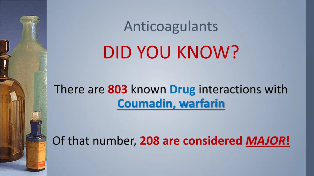 anticoagulants 11