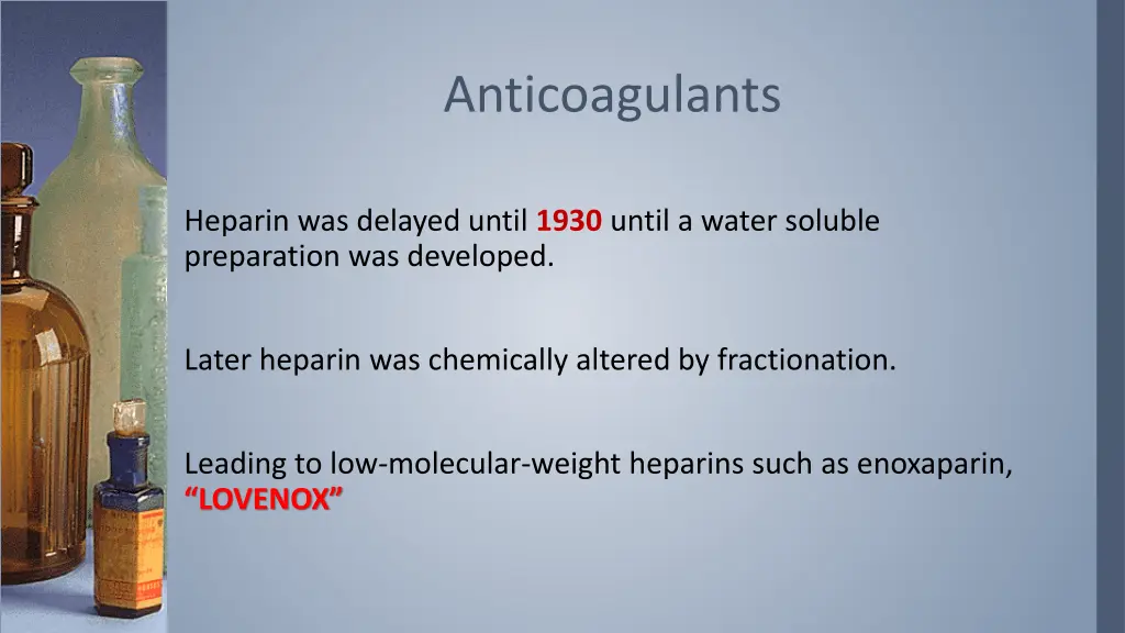 anticoagulants 14