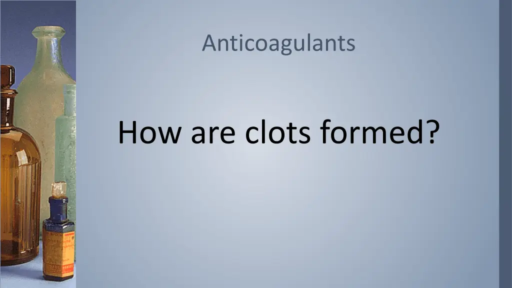 anticoagulants 5