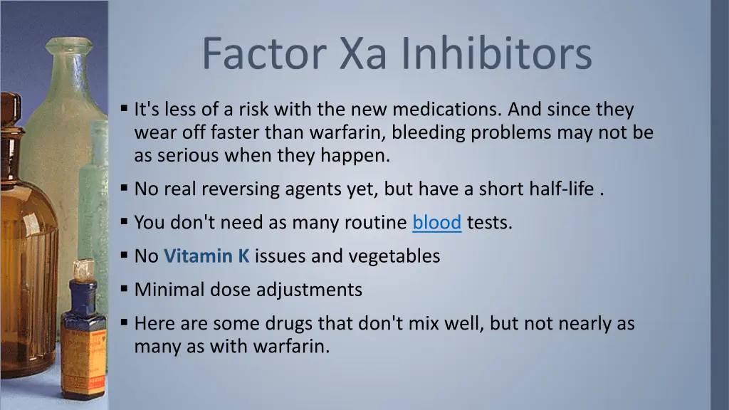 factor xa inhibitors