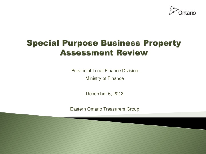 provincial local finance division