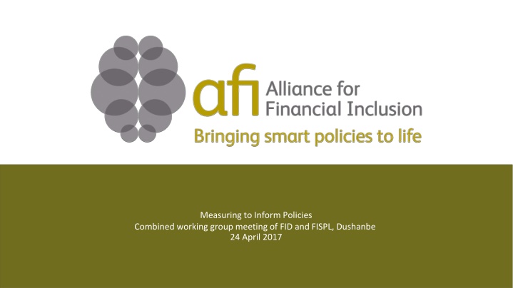 measuring to inform policies