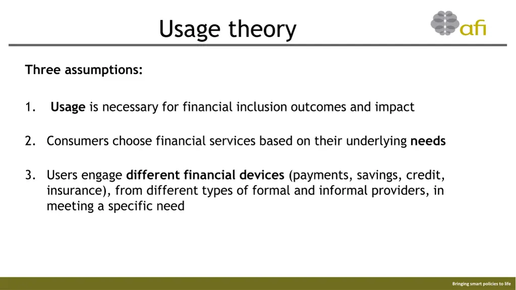 usage theory