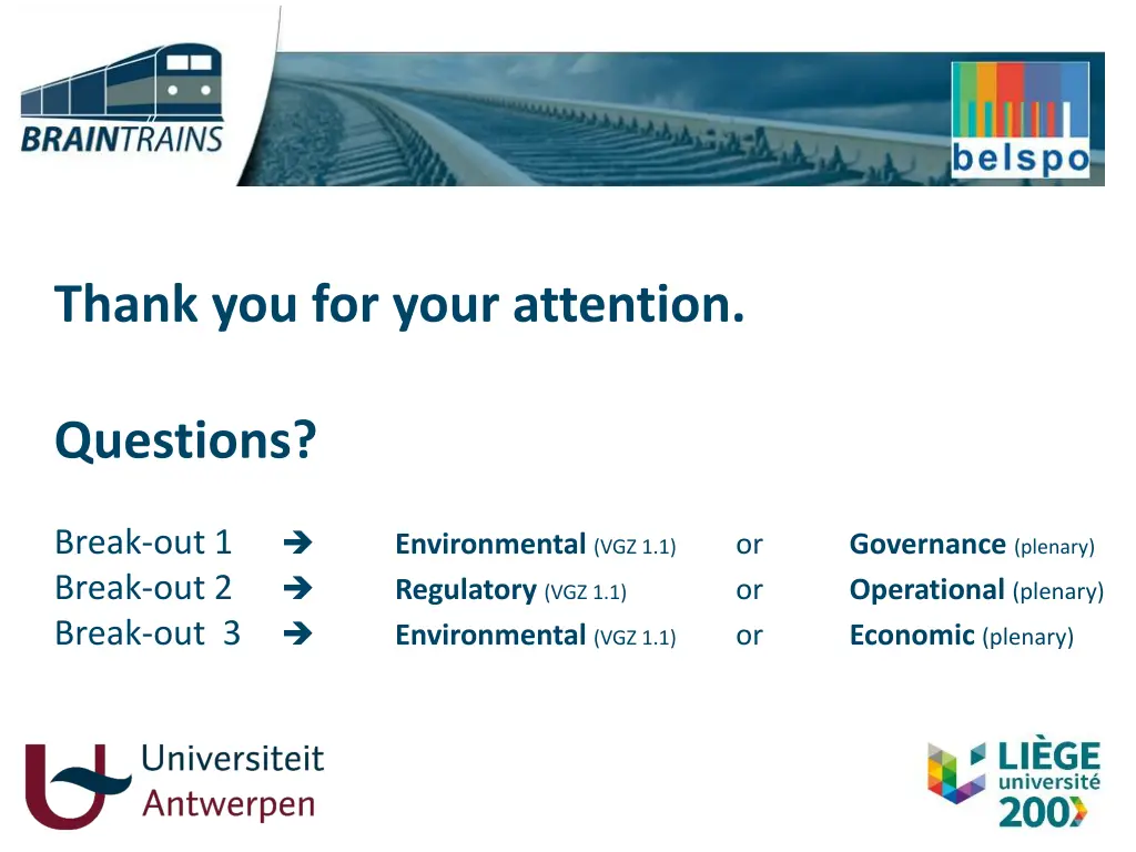 thank you for your attention