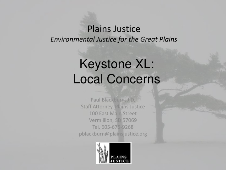 plains justice