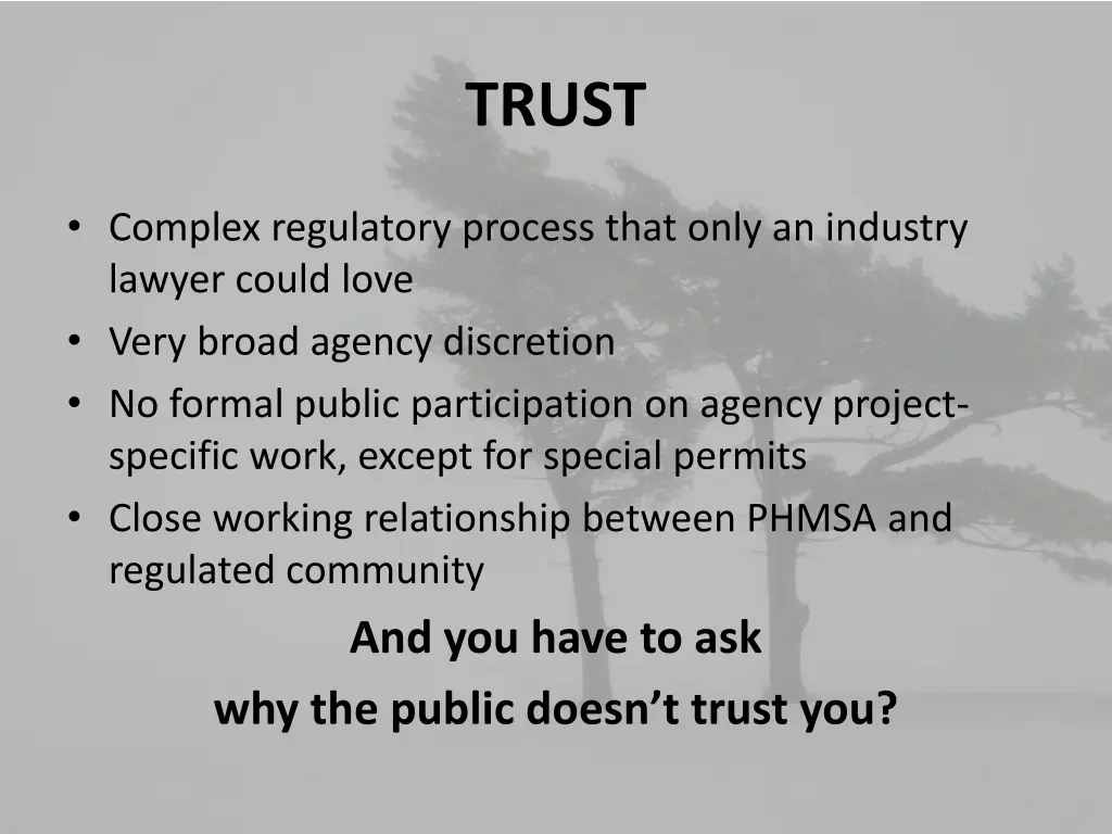 trust