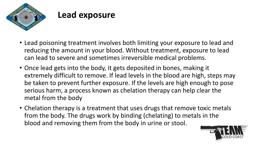 lead exposure